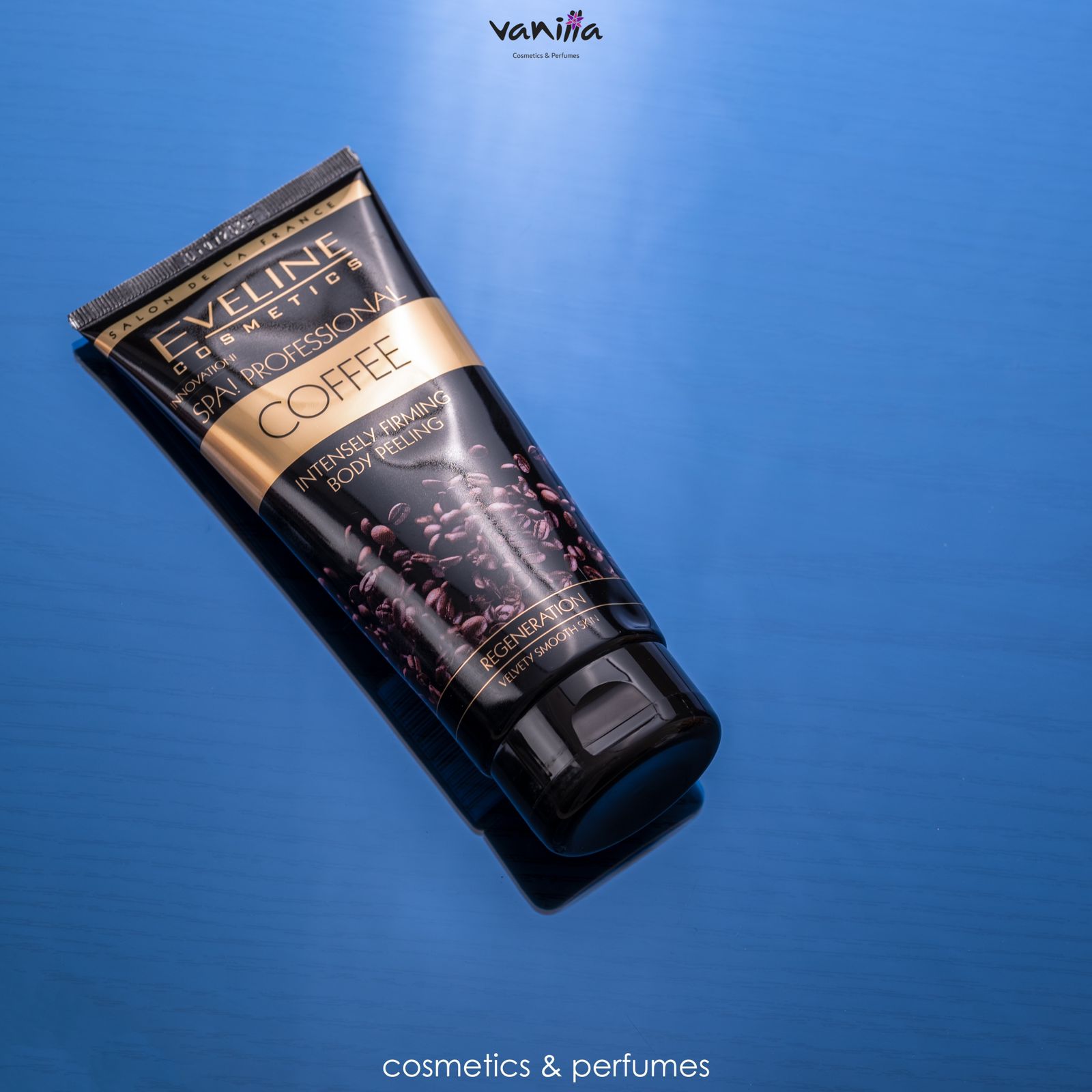 Eveline coffee  body peeling  ايفلين مقشر جسم  بالقهوة