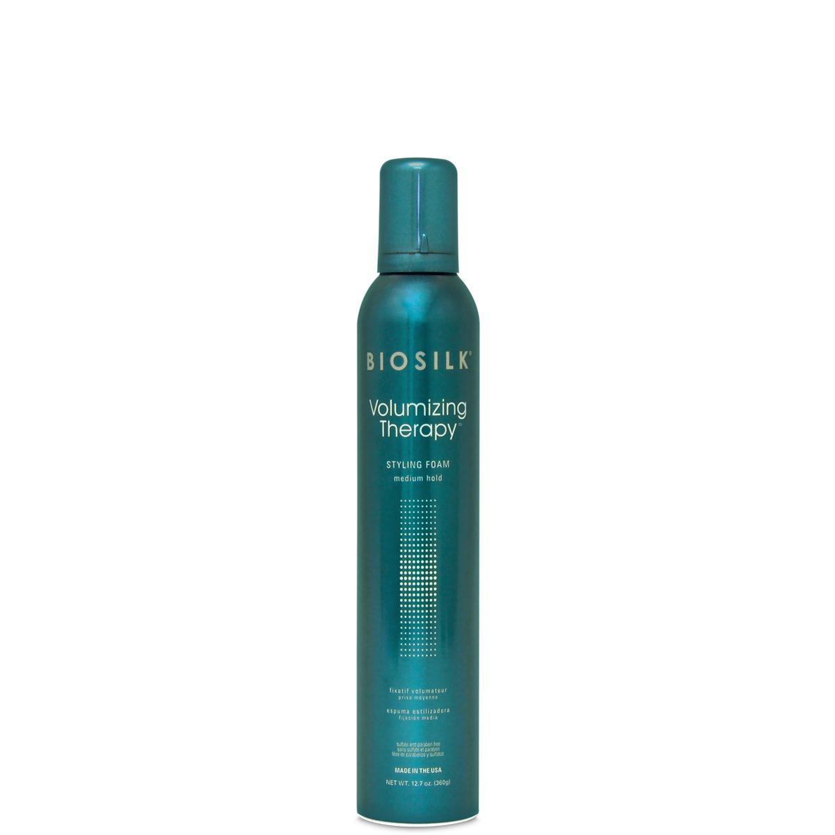 BIOSILK VOLUMIZING THERAPY STYLING FOAM 360g  فوم تصفيف الشعر
