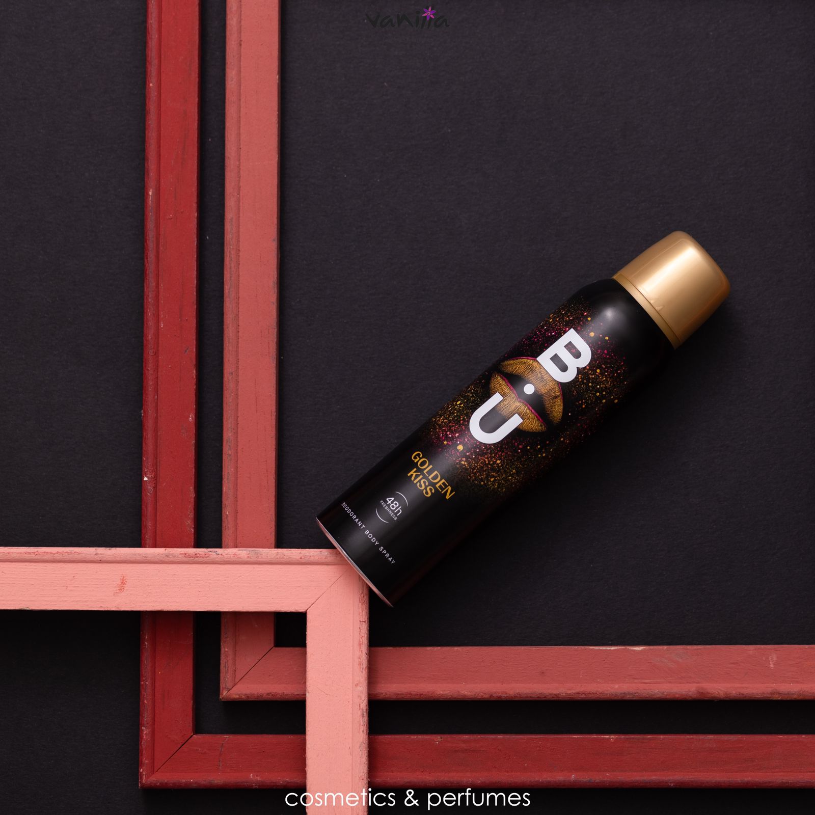 B.U Deodorant  Body Spray  48h  freshines  مانع تعرق معطر للجسم.