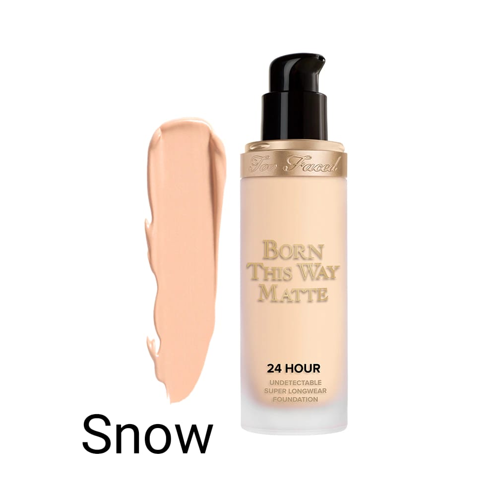 Too faced Born like This Way 24-Hour Longwear Matte Finish Foundation تو فيسد بورن ذس وي مات فونديشن
