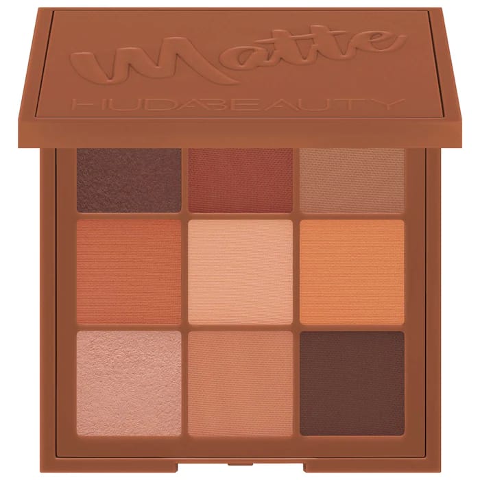 HUDA BEAUTY WARM Matte Obsessions Eyeshadow Palette هدى بيوتي مات اوبسشين اي شدو باليت