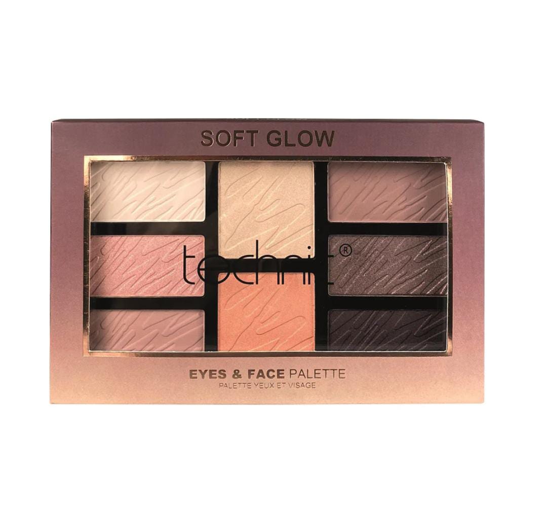 Technic Soft Glow Eye and Face Palette تكنيك سوفت كلو باليت