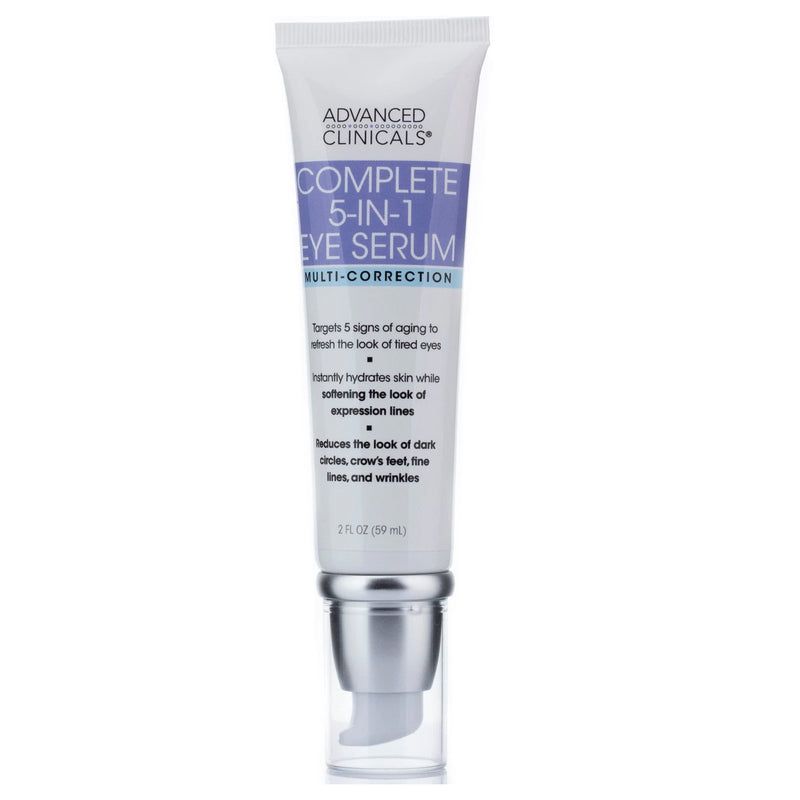 ADVANCED CLINICALS 5-in-1 Eye Serum 59 ML  ادفانس كلينكالز سيرم للعيون