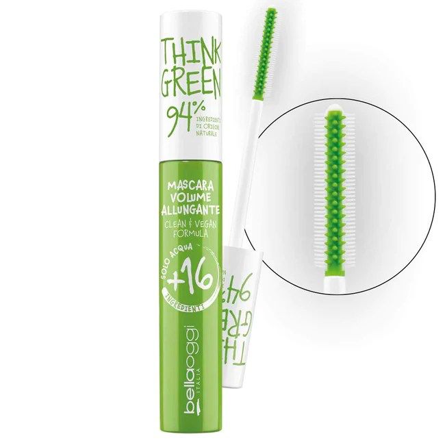 BELLAOGGI Think Green Mascara Volume Allungante بيلا اوجي ثينك كرين ماسكارا