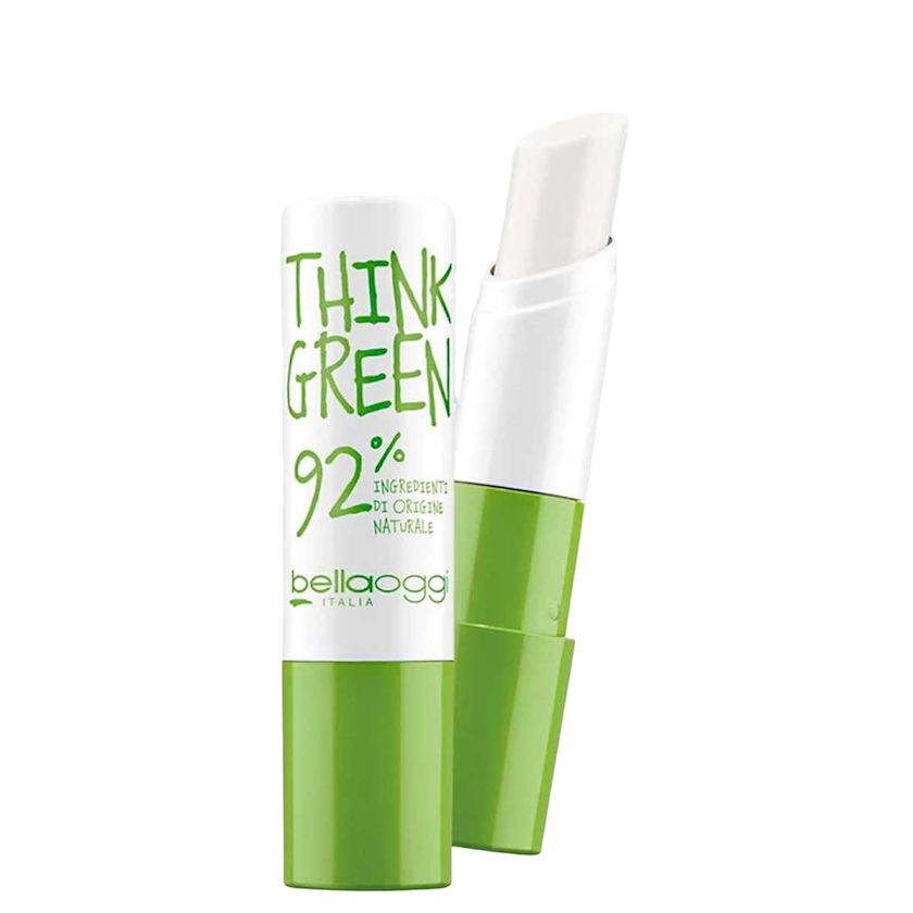 BELLAOGGI think green lipstick بيلا اوجي مرطب شفاه