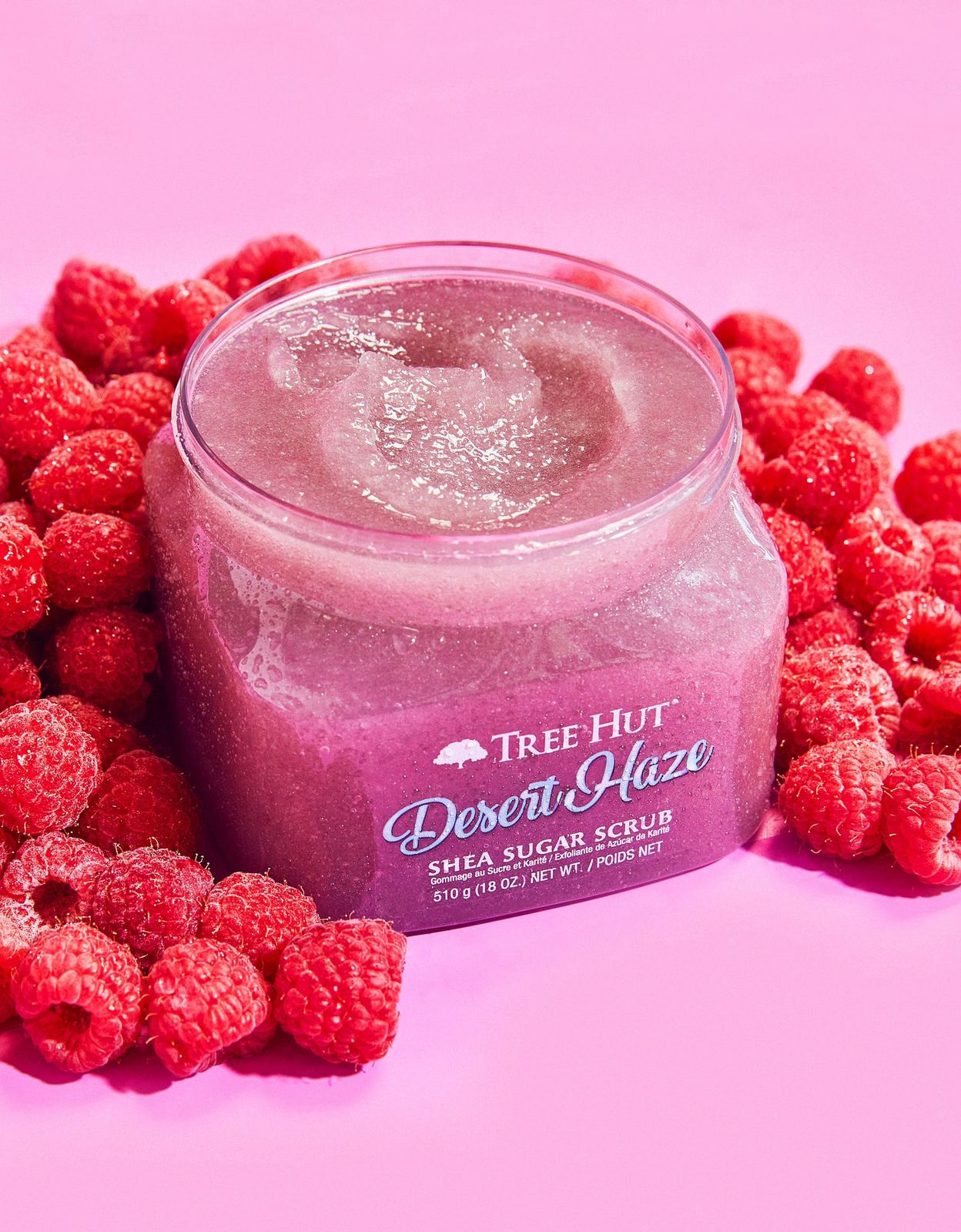 Tree hut desert haze shea sugar scrub مقسر السكر ضباب الصحراء