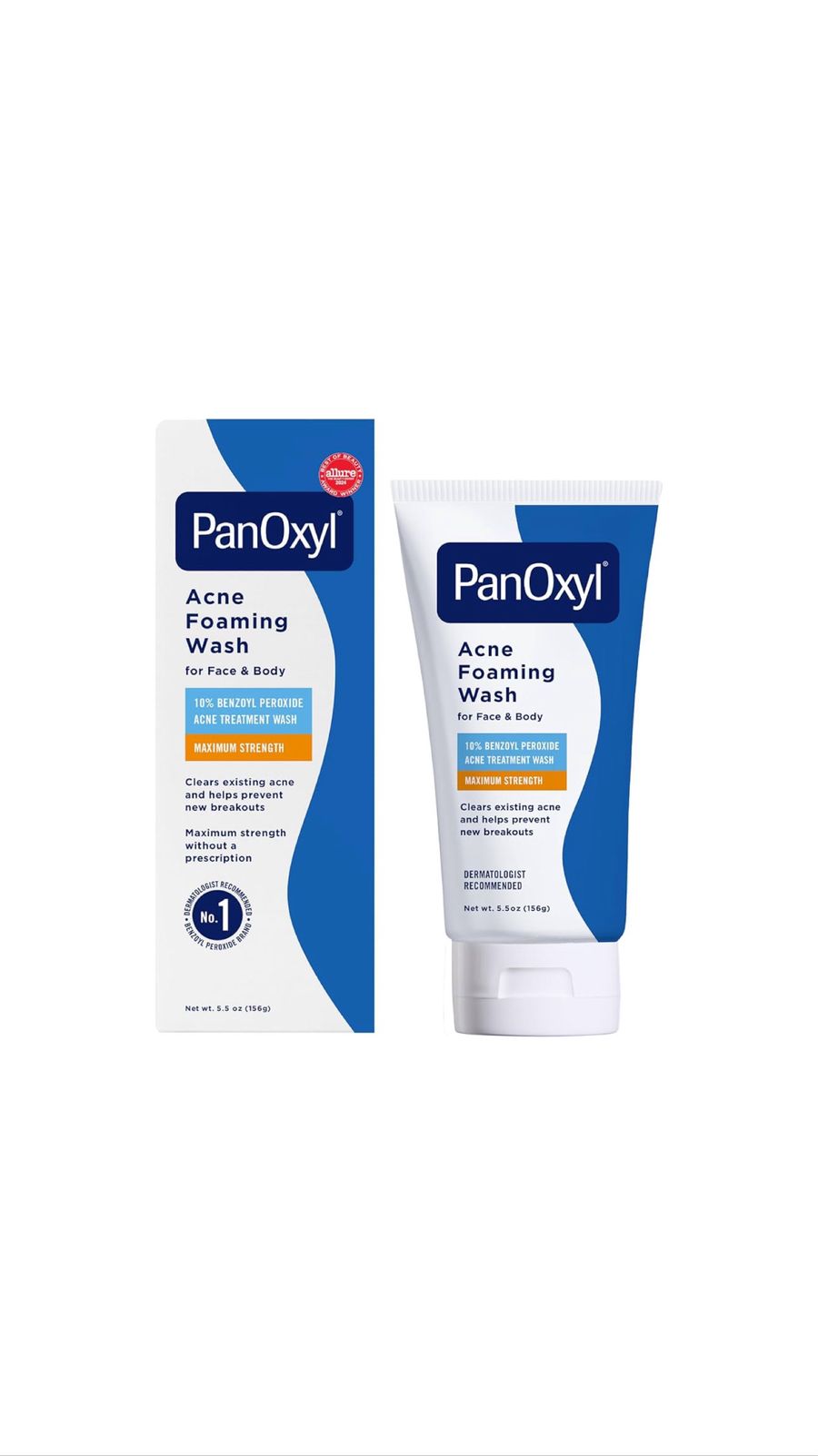 Panoxyl Acne Foaming Wash, Benzoyl Peroxide 10%, Maximum Strength بانوكسيل غسول البثور