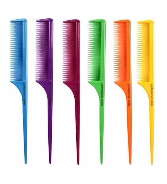 Trinaprofessional X14 مجموعة امشاط تصفيف الشعر