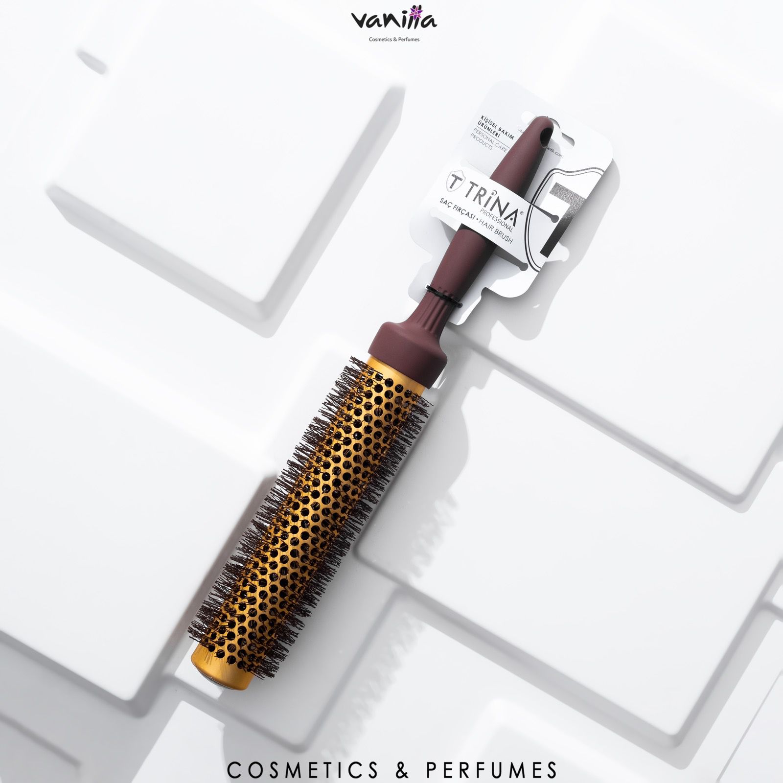 Trinaprofessional HAIR BRUSH-Trnfirher002 فرشاة تصفيف الشعر بالحجم المتوسط