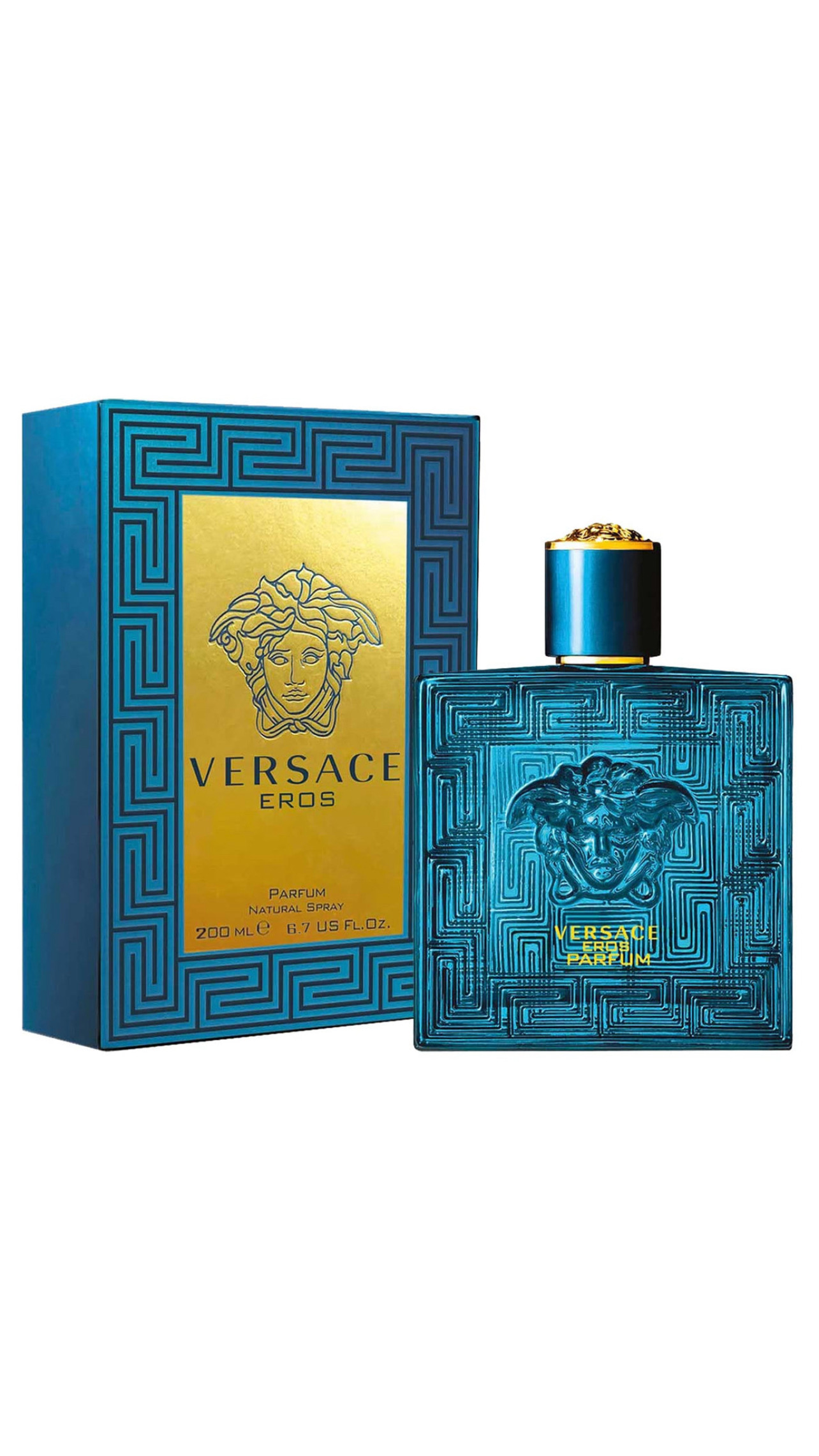 VERSACE EROS PARFUM 200ML عطر رجالي فيرساجي ايروس
