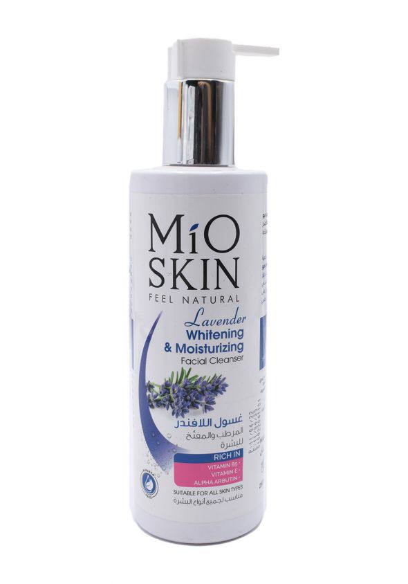 Mio skin whitening face wash lavender غسول وجه باللافندر