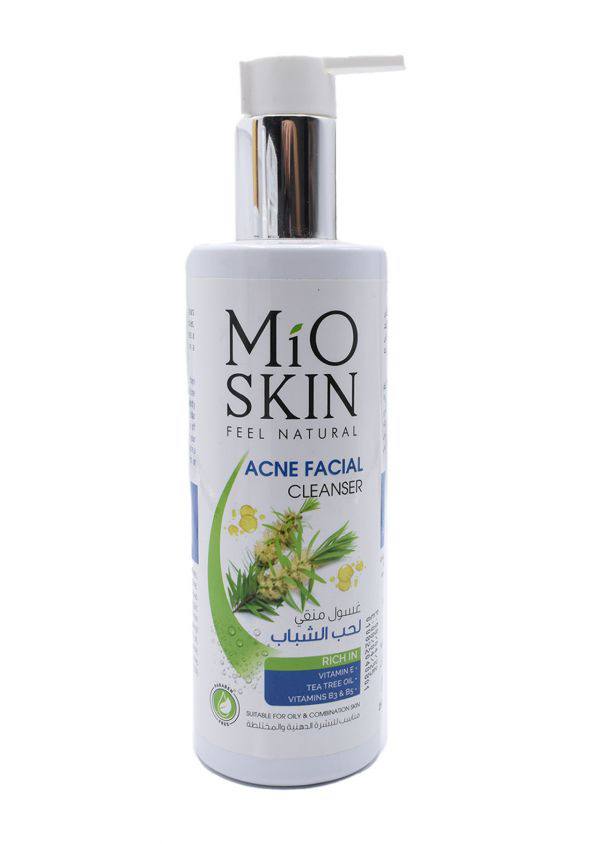 Mio skin acen facial cleanser غسول للوجه