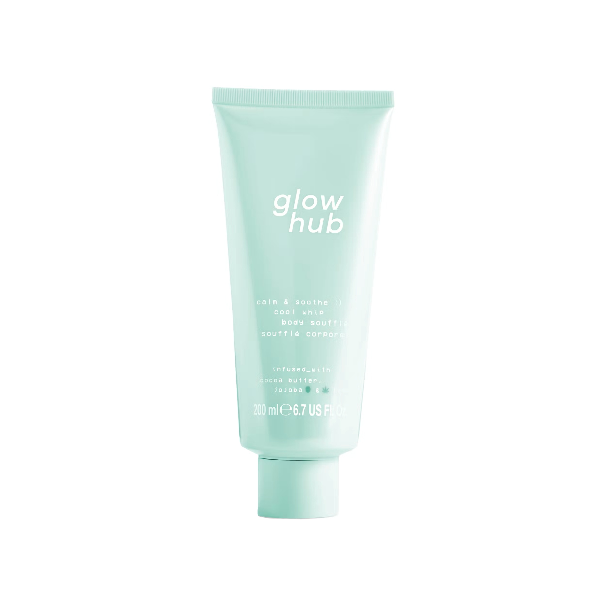 GLOW HUB CALM & SOOTHE COOL WHIP BODY SOUFFLÉ 200MLكلوهب زبدة جسم سوفليه للترطيب