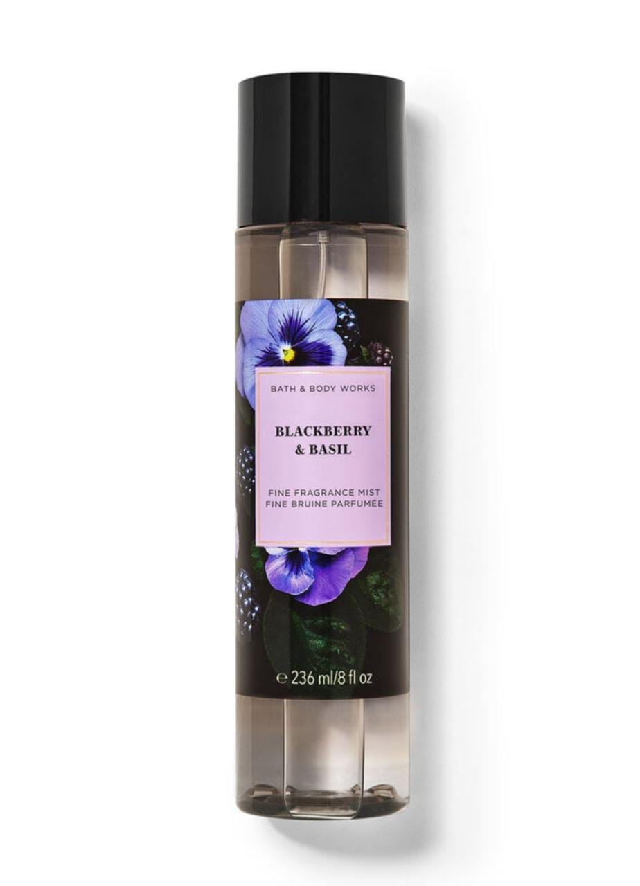BATH AND BODY WORKS Blackberry & Basil mist باث اند بدي ووركس مست