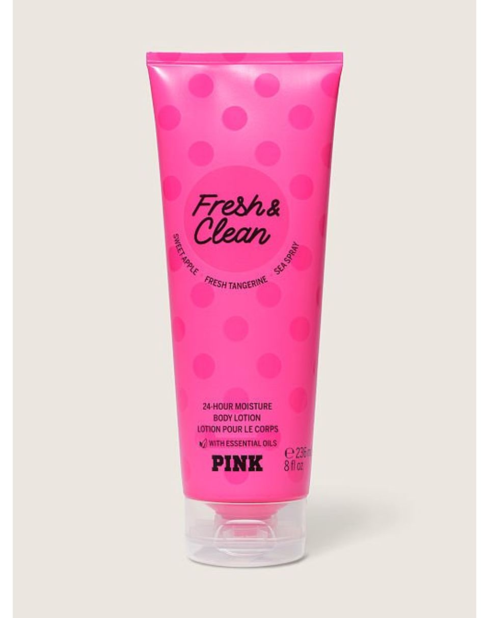 VICTORIA'S SECRET PINK Fresh and Clean Lotion,236mlفيكتوريا سيكرت لوشن جسم برائحة منعشة