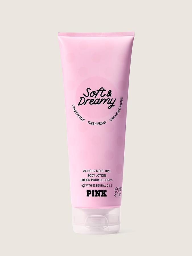 VICTORIA'S SECRET Pink Soft and Dreamy Scented Body lotion,236mlفكتوريا سيكرت لوشن جسم