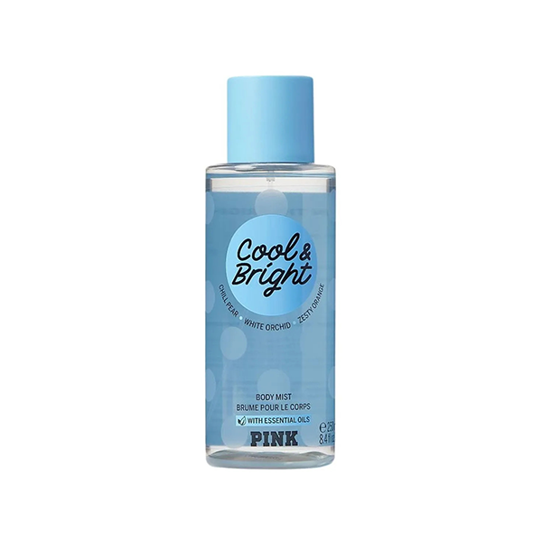 VICTORIA'S SECRET  Pink Body Mist Warm and Cozy,250 mlفيكتوريا سيكرت مست جسم Pink Cool & Bright Scented Mist,250mlفيكتوريا سيكرت مست جسم بالزيوت الاساسية