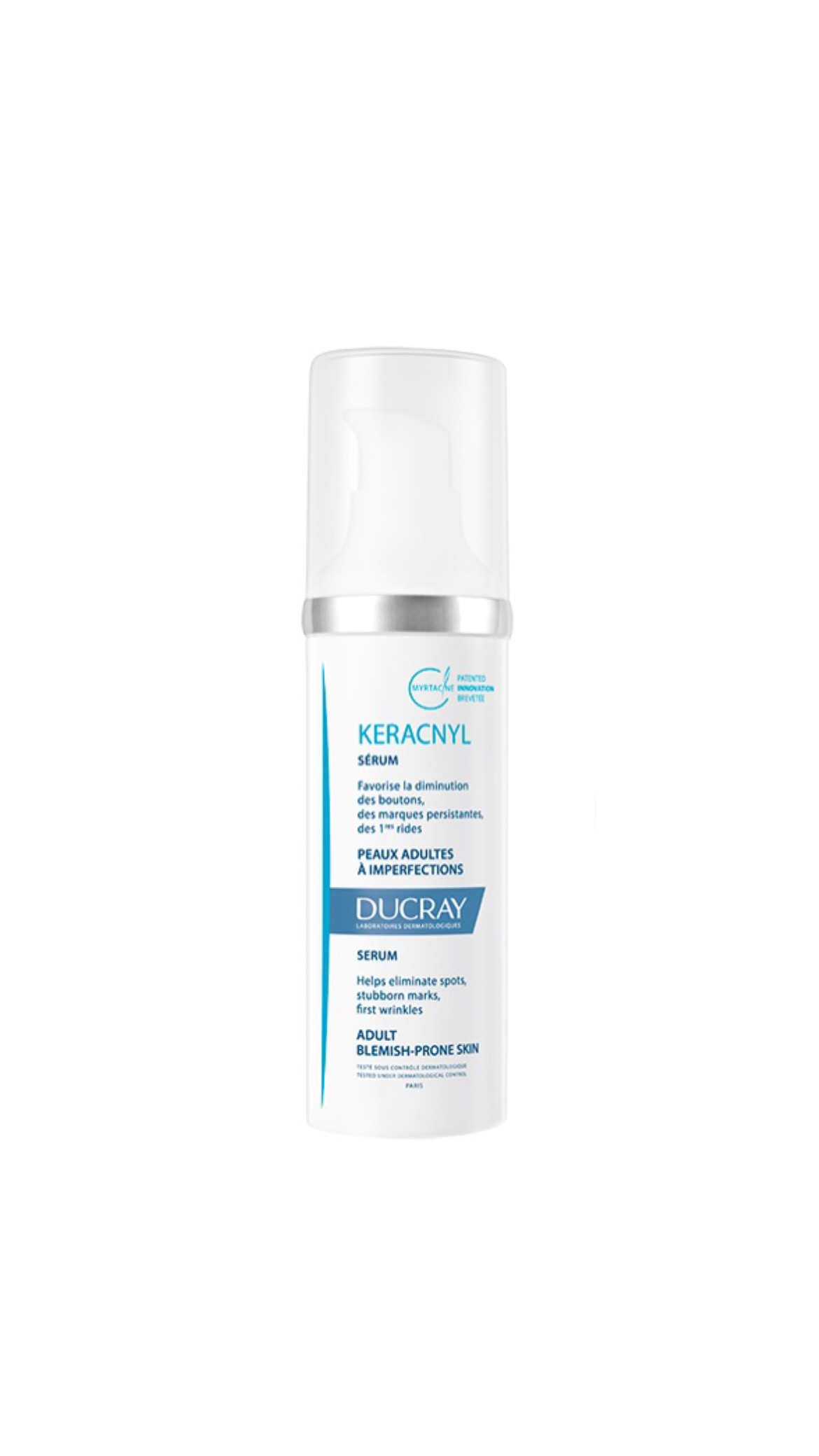 Ducray Triple-action care for acne-prone skin in adult women رعاية ثلاثية المفعول للبشرة المعرضة لحب الشباب لدى النساء البالغات