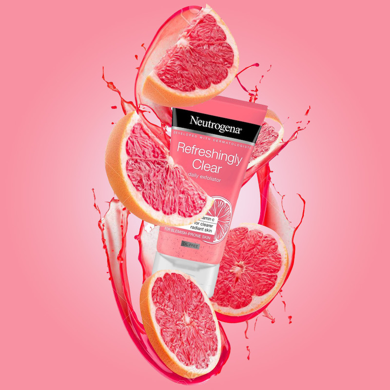 Neutrogena Refreshingly Clear Daily Exfoliator, 150ml نيوتروجينا  مقشر يومي منعش