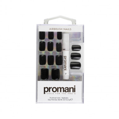 PROMANI False Nails Kit Black – PR-5002 بروماني اظافر اصطناعية