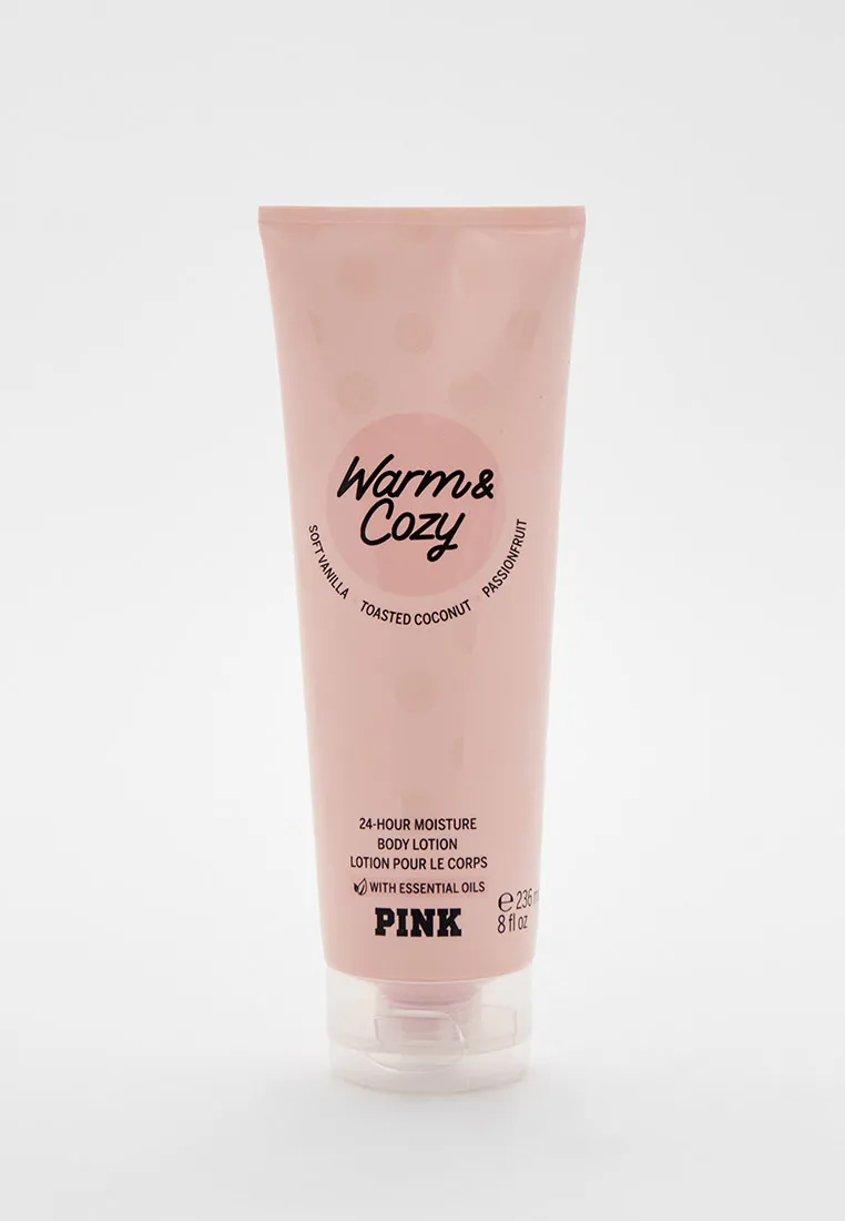 VICTORIA'S SECRET Pink Warm And Cozy Body Lotion,236mlفكتوريا سيكرت لوشن جسم