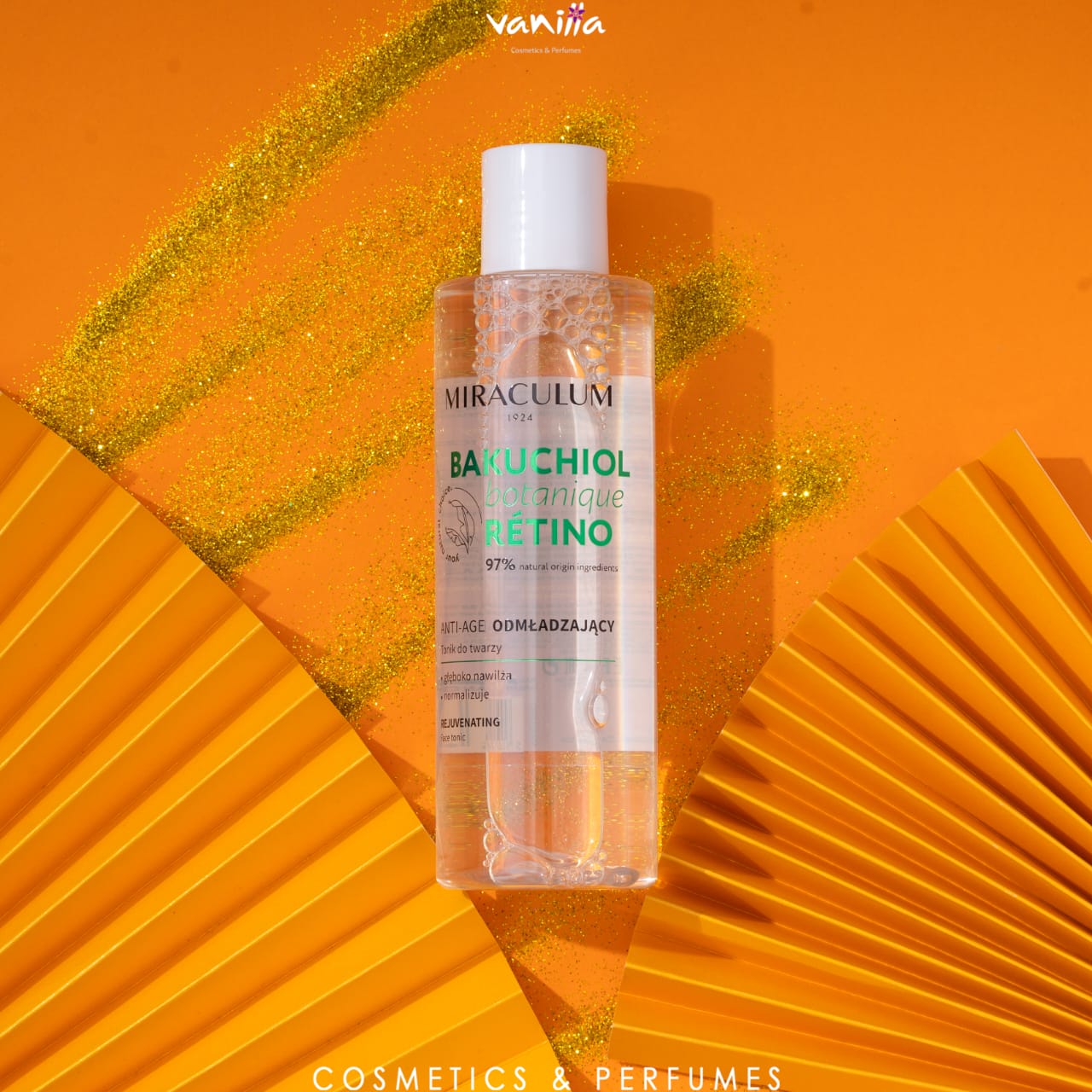 Miraculous Bakuchiol Botanique Retino Anti-Age Rejuvenating Facial Tonic ميراكيولوس باكوتشيول بوتانيك ريتينو المضاد للشيخوخة