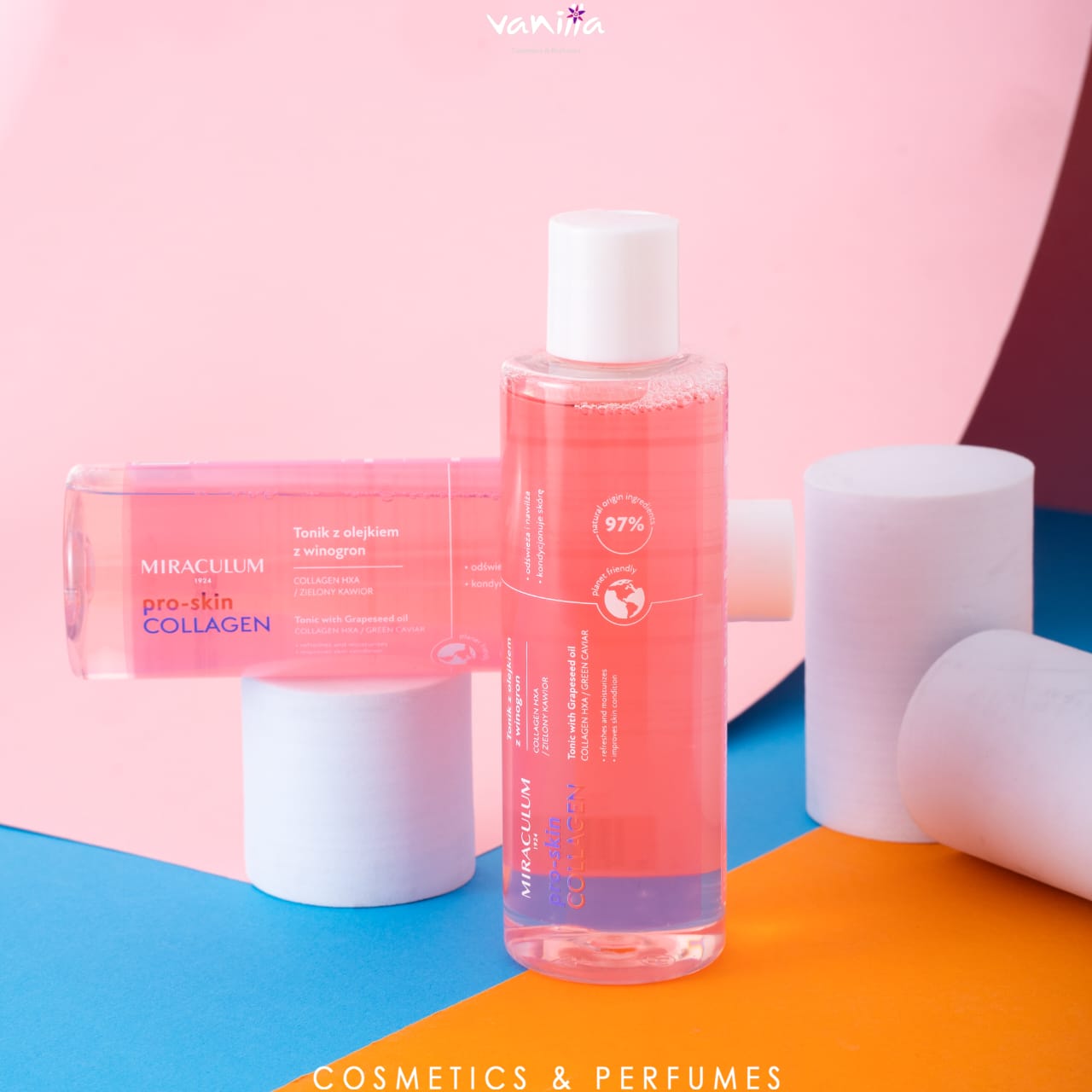MIRACULUM Collagen Pro-Skin Tonic with Grapeseed oil ميراكولوم كولاجين برو سكين تونر مع زيت بذور العنب