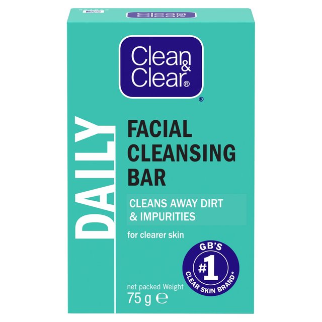 ! Clean & Clear Soap Bar 75g كلين اند كلير صابون.