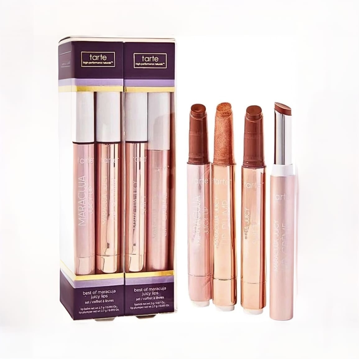 TARTE best of maracuja juicy lips set - Kit per le labbra تارت ماراكوجا جوسي ليبس