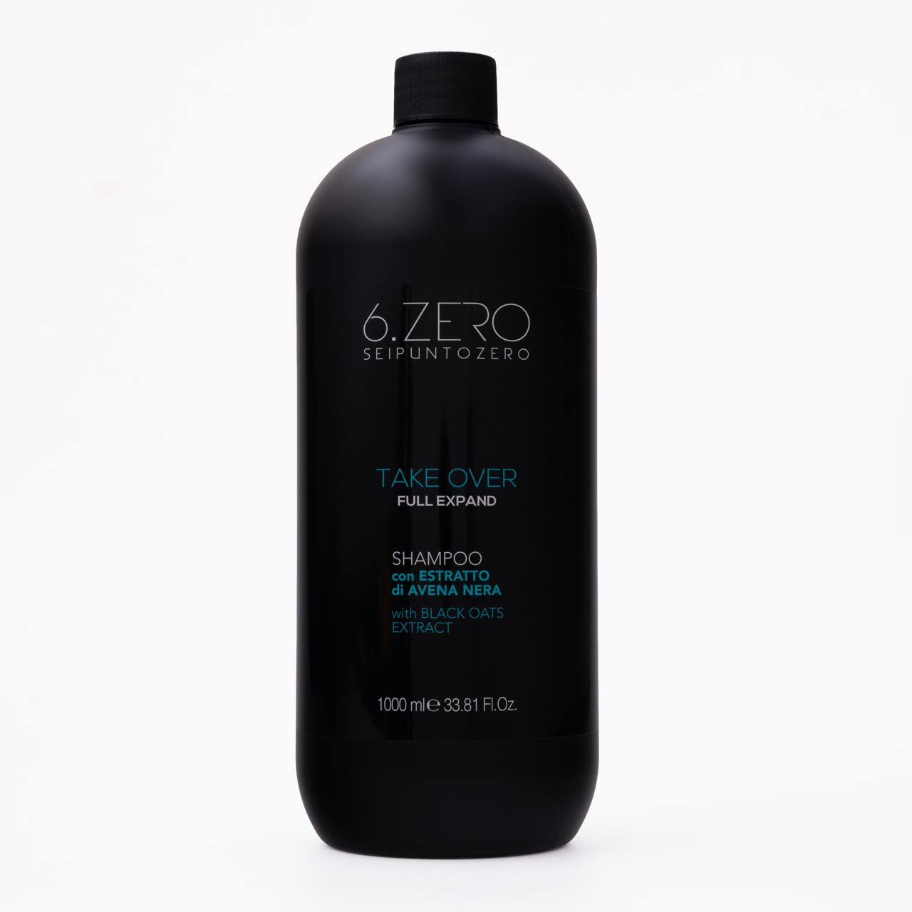 6Zero TAKE OVER  Full Expend SHAMPOO - 1000 ml شامبو للشعر الرقيق