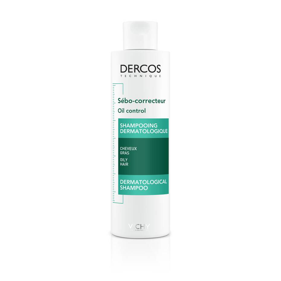VICHY Dercos Oil Control Shampoo,200ml فيجي شامبو للشعر الدهني