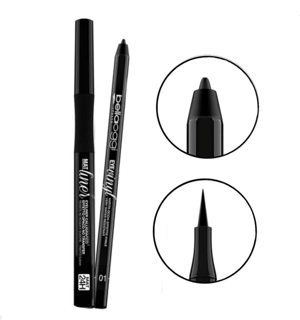 BELLAOGGI eye vinyl+ eye liner special offer بيلا اوجي عرض خاص كحل+لاينر