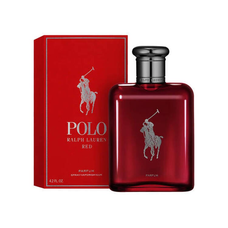 RALPH LAUREN Polo Red Parfum for men125ml بولو ريد عطر للرجال