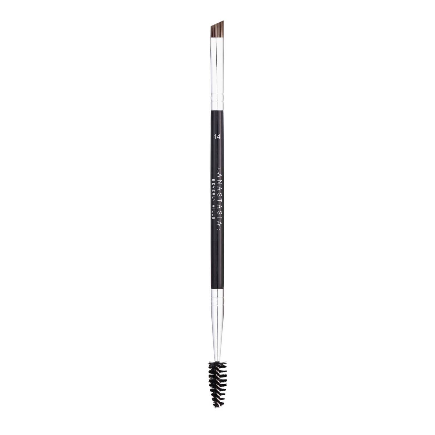 ANASTASIA BRUSH #14 - DUAL ENDED FIRM DETAIL BRUSH انستازيا فرشاة ذات طرفين للتفاصيل الثابتة