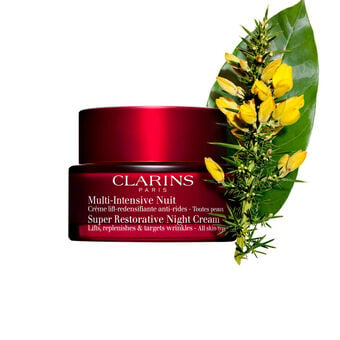 CLARINS Super Restorative Night Cream 50ml  كلارنس كريم ليلي مجدد فائق للبشرة