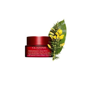 CLARINS Super Restorative Day Cream - SPF 15 50ml كلارنس كريم التجديد الفائق النهاري مع عامل حماية من الشمس spf15