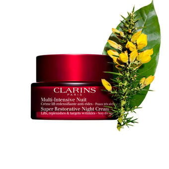 CLARINS Super Restorative Night Cream - Very Dry Skin كريم ليلي مجدد فائق - للبشرة الجافة جدًا