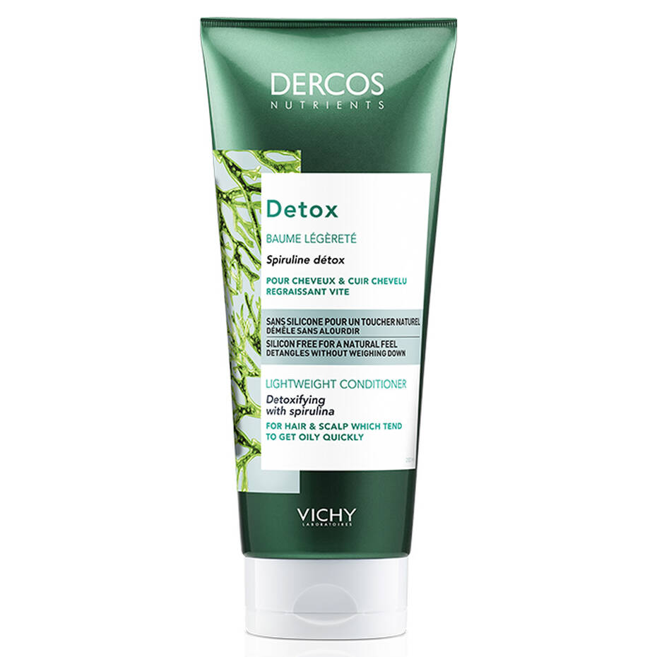 VICHY Dercos Detox Conditioner,200ml فيجي بلسم للشعر الدهني