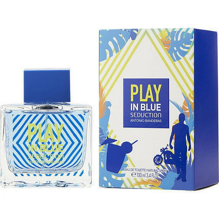 Play In Blue Seduction For Men Antonio Banderas for men 100ml عطر أنطونيو بانديراس للرجال