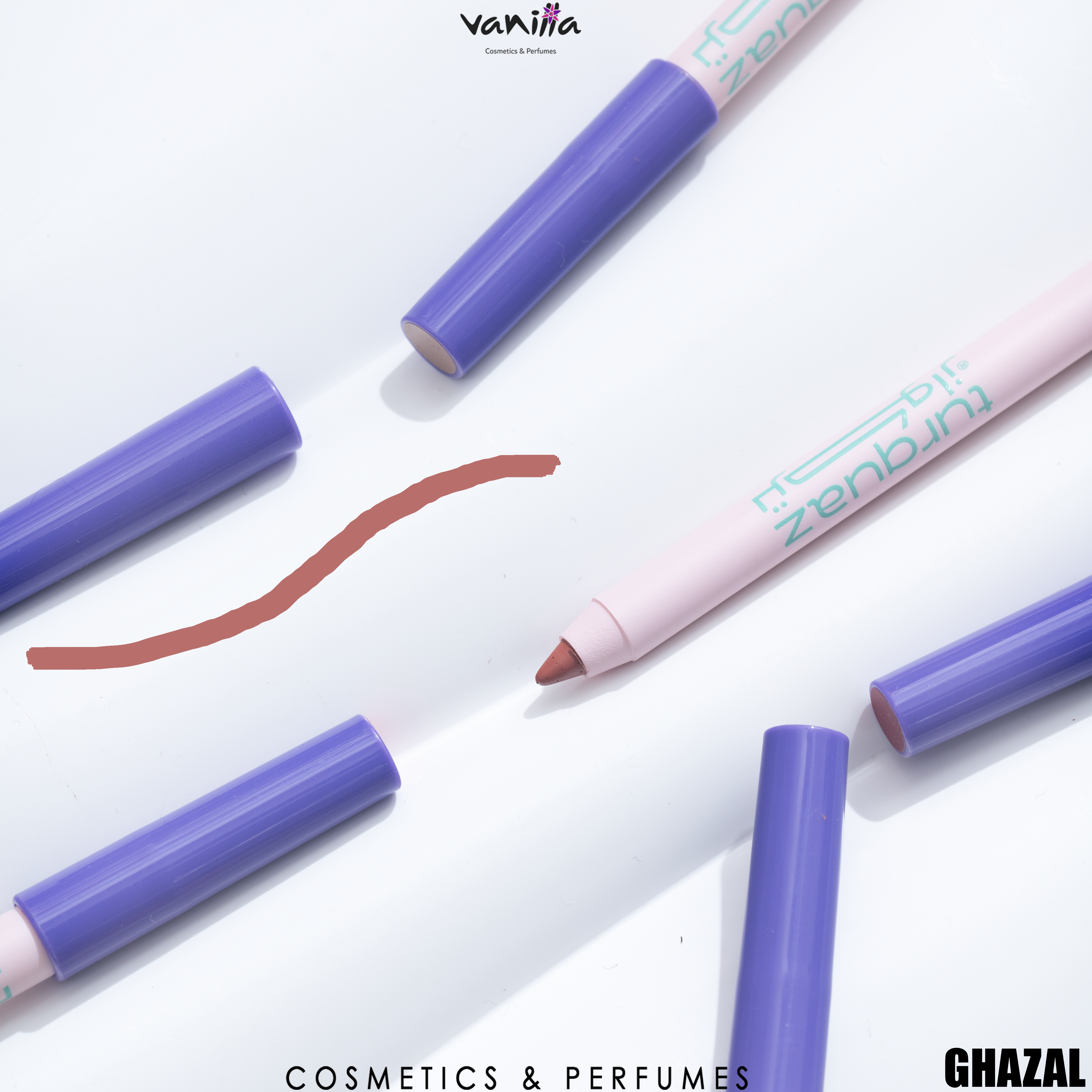 NOOR ALAZAWI TURQUAZ LIP LINER نور العزاوي تركواز محدد شفاه