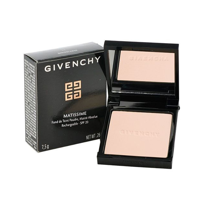 BASE GIVENCHY MATISSIME FOND DE TEINT POUDRE MATITÉ ABSOLUE REFILLABLE SPF 20 جيفنتشي بودرة اساس غير لامعة