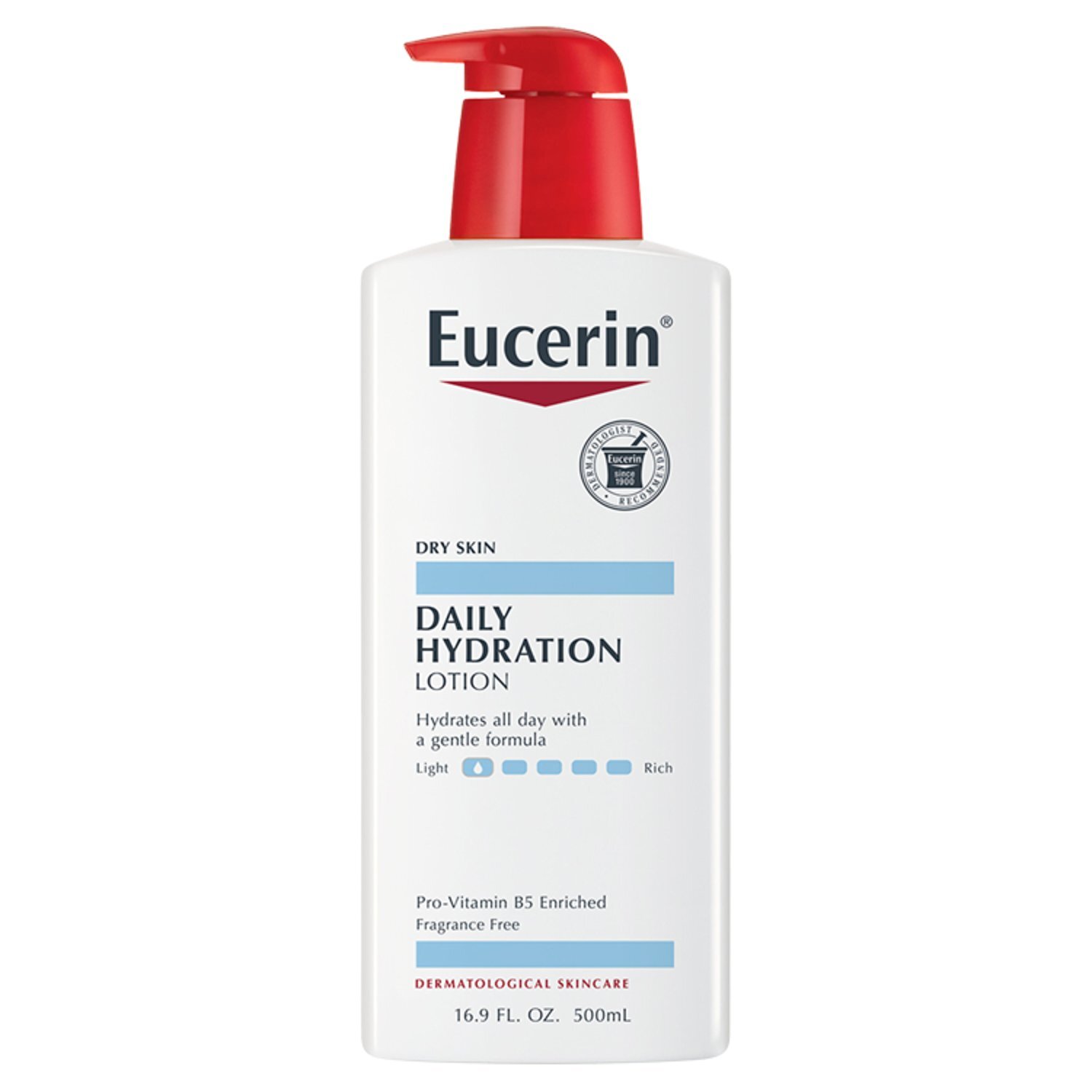 EUCERIN Daily Hydration Lotion light ,500ml يوسرين مرطب يومي للجسم