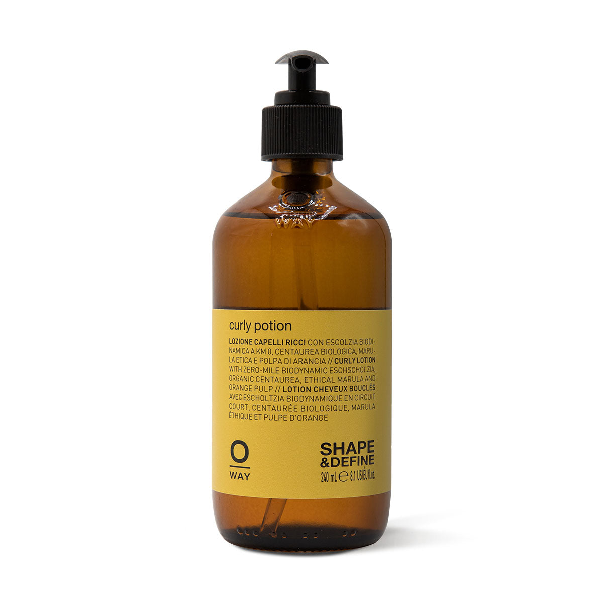 Oway Curly Potion,240ml او واي منتج خاص للشعر الكيرلي