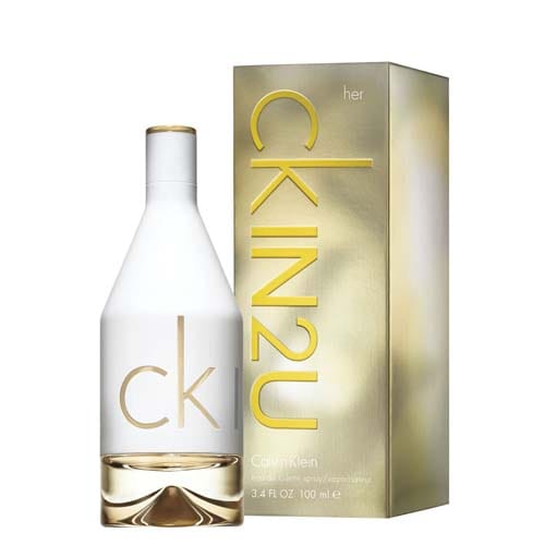 CALVIN KLEIN IN2U WOMAN EAU DE TOILETTE,100mlكالفن كلاين عطر للنساء