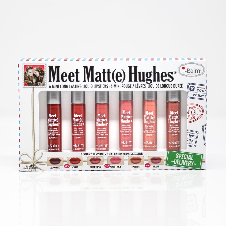 THE BALM Meet Matt(e) Hughes® Special Delivery ذا بالم سيت احمر شفاه ميني