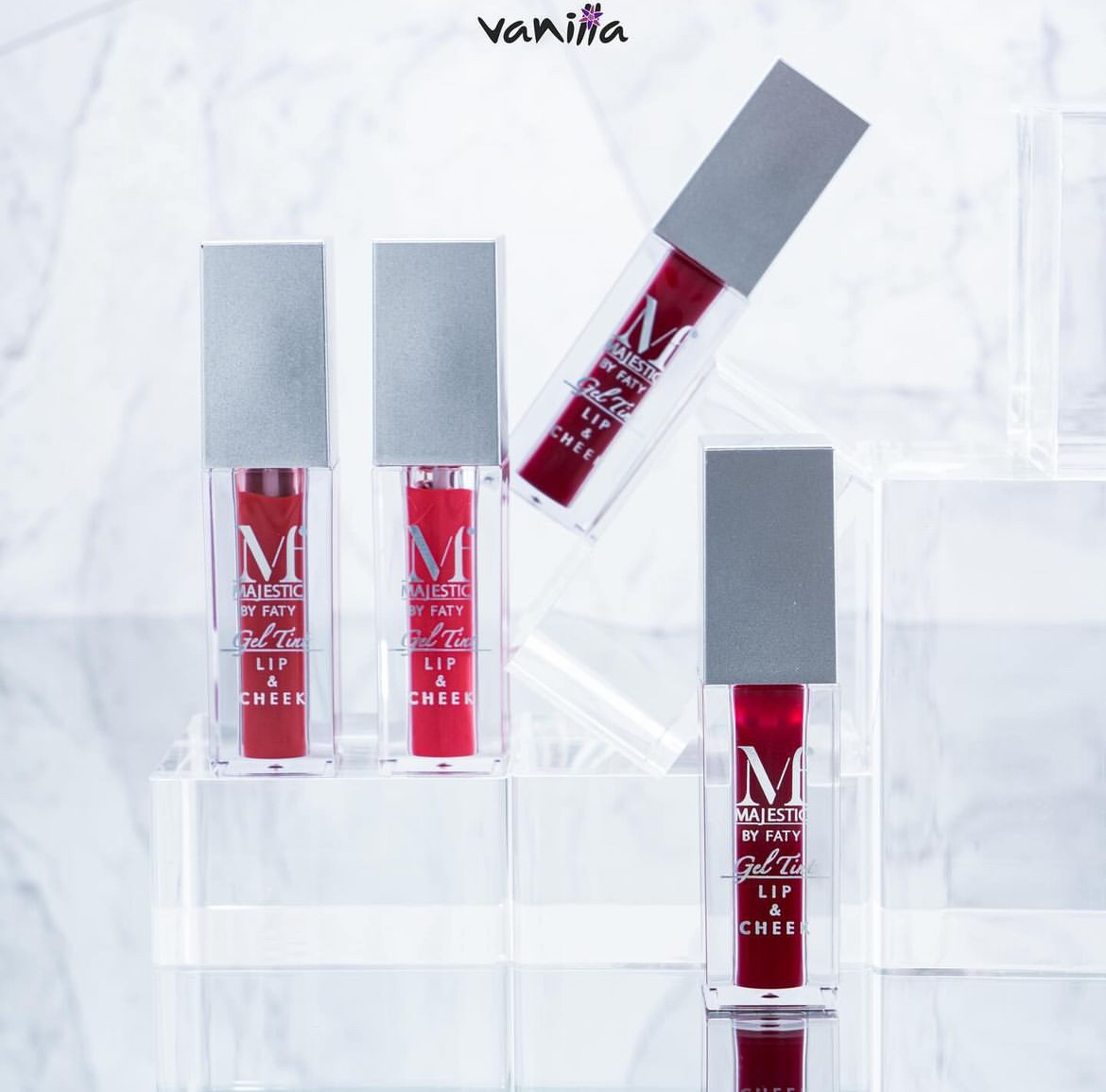 Majestic by faty lip tint ماجيستك باي فاتي تنت للشفاه والخدود