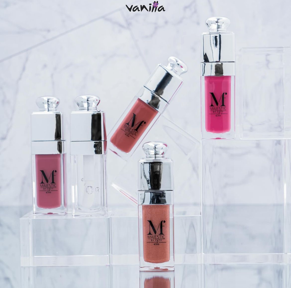 Majestic by faty lip gloss ماجيستك باي فاتي ملمع شفاه