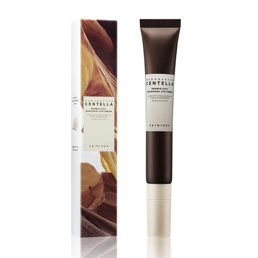 SKIN1004 MADAGASCAR CENTELLA Probio-Cica Bakuchiol Eye Cream,20ml كريم العناية بمنطقة حول العين