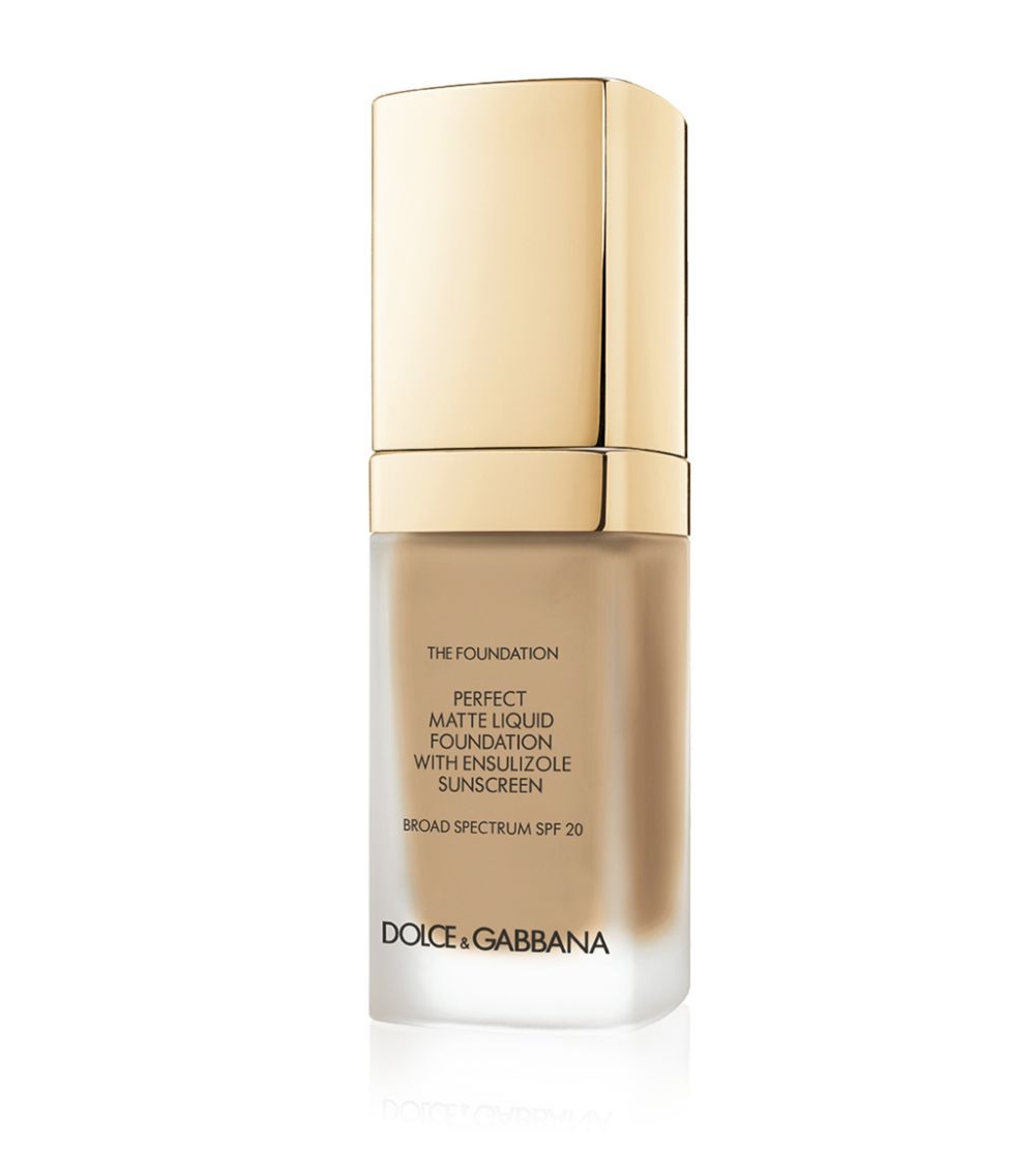 DOLCE & GABBANA Perfect Matte Liquid Foundation 140 Rose Beige دولتشي اند كابانا كريم اساس مطفي
