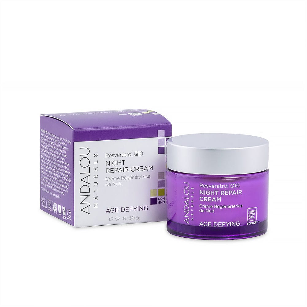 Andalou Naturals Night Repair Cream,50g أندالو ناتشورالز كريم ترطيب ليلي